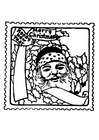 christmas stamp