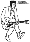 Coloring pages Chuck Berry