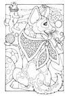 Coloring page circus