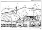 Coloring page circus