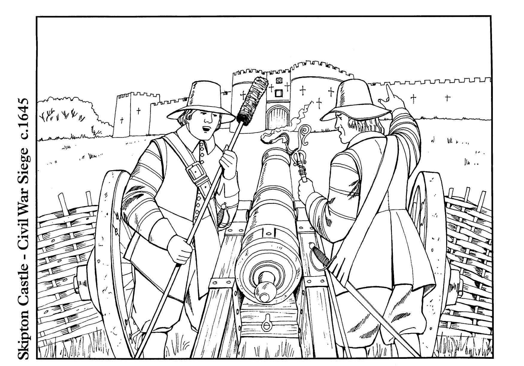 American Civil War Coloring Pages