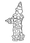 Coloring pages Clown