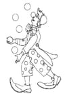 Coloring pages clown