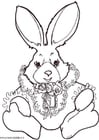 Coloring pages coloring rabbit