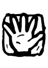 coloring-page count 5