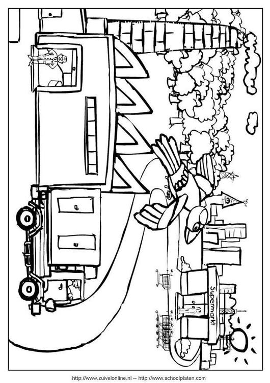 Coloring Page cow 7 - free printable coloring pages - Img 6776