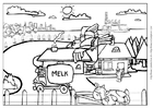 coloring-page cow 5