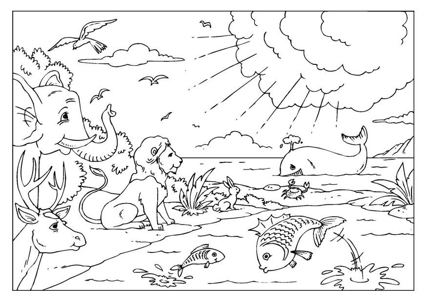 Coloring page creation