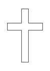 Coloring pages cross