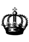 Coloring page crown