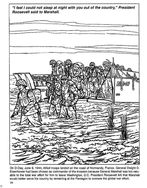 d day coloring pages - photo #17