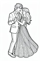 dancing couple