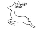 Coloring pages deer