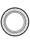 Coloring pages dharma wheel