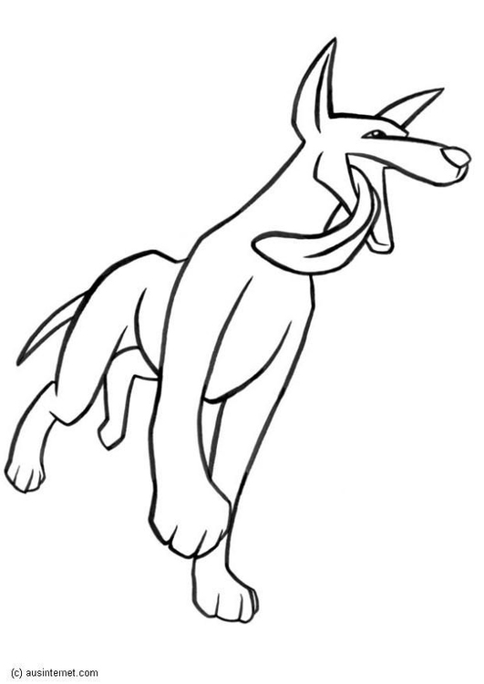 Download Coloring Page dingo - free printable coloring pages - Img 5601