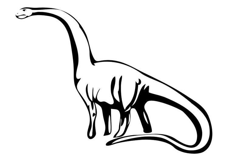 Coloring page dinosaur