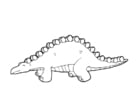 Coloring page dinosaur