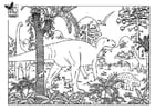 Coloring pages dinosaurs