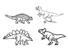 Coloring pages dinosaurs