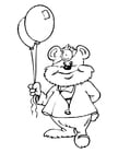 Coloring pages doctor bear