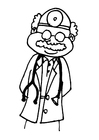 Coloring pages doctor