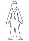 Coloring pages doctor