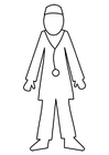 Coloring pages doctor