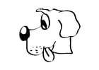 Coloring pages dog