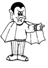 Coloring pages Dracula