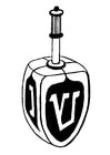 Coloring pages dreidel