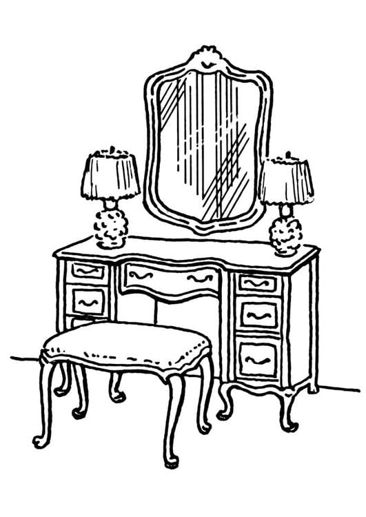 dressing table