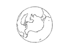 Coloring pages earth