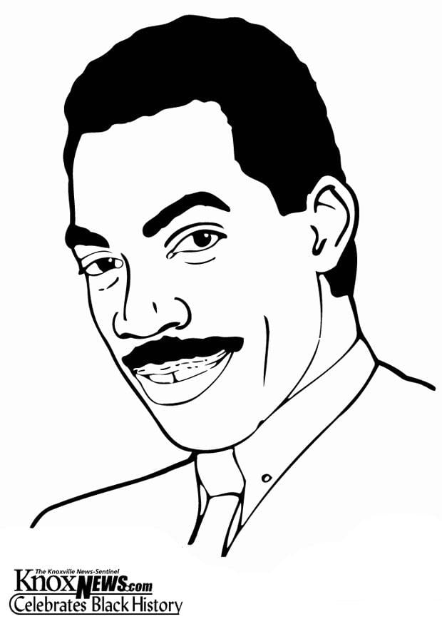 Coloring page Eddy Murphy