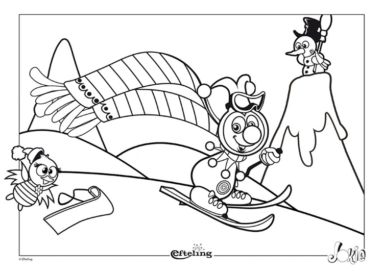Coloring Page Efteling - Austria - free printable coloring pages - Img