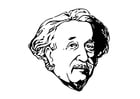 Coloring page Einstein