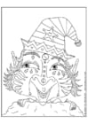 Coloring pages elf