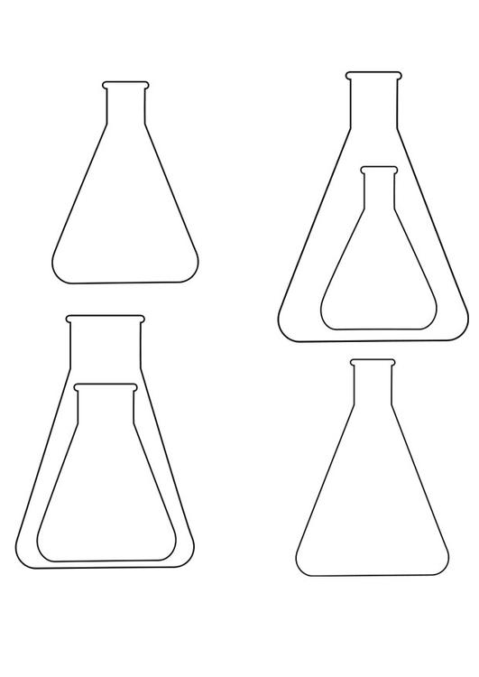 Erlenmeyer flasks