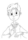 Coloring pages eye disorder