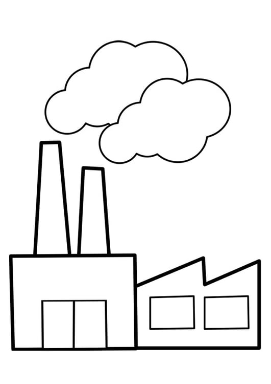 Coloring page factory - img 22488.