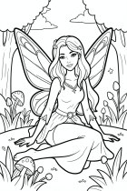 fairy in the forest