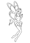 fairy with magic wand