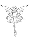 Coloring pages fairy with wink