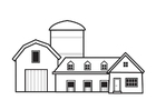 Coloring pages farm