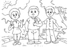 Coloring page fat