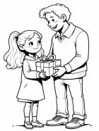 father's day father and daughter