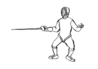 Coloring pages fencing