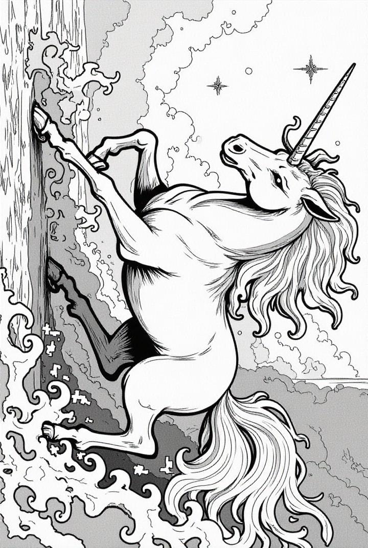 fighting unicorn