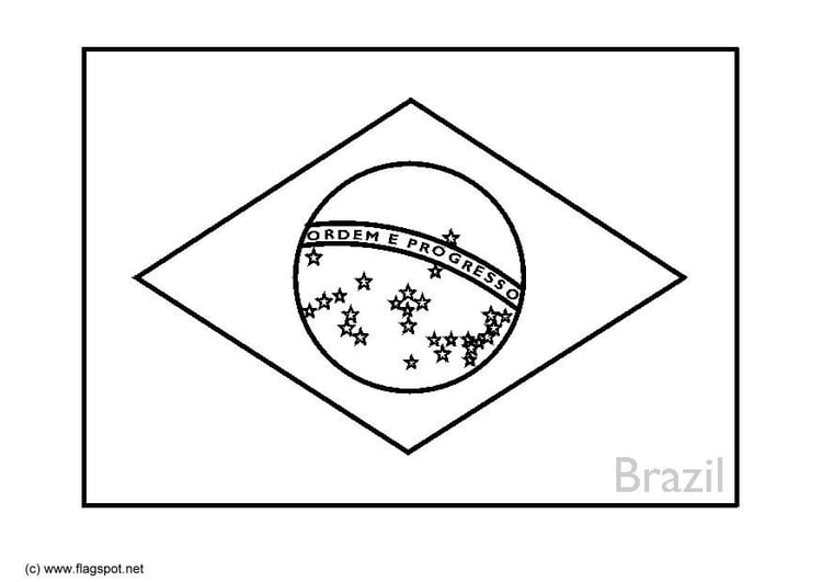 Brazil Coloring Pages Printable for Free Download