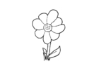 Coloring pages flower