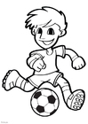 Coloring pages football